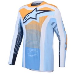 Μπλούζα motocross ALPINESTARS TECHSTAR MAVEN BLU/TNG/BK Μπλούζα motocross ALPINESTARS TECHSTAR MAVEN BLU/TNG/BK