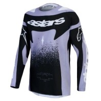 Γυναικεία μπλούζα motocross Alpinestars TECHSTAR SWAN VIO/BK