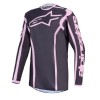 Γυναικεία μπλούζα motocross Alpinestars FLUID APEX V2 GRAY/PINK