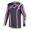 Γυναικεία μπλούζα motocross Alpinestars FLUID APEX V2 GRAY/PINK thumb
