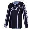 Παιδική μπλούζα motocross Alpinestars FLUID APEX V2 BLACK/SIL thumb