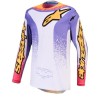 Παιδική μπλούζα motocross Alpinestars FLUID DRAG LIL/BLU/GLD