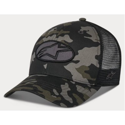Καπέλο ALPINESTARS CRV BILL TRUCK OBLIQUE CAMO/BK