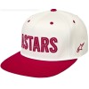 Καπέλο ALPINESTARS BILL SNAPBACK STADIUM OFF WHITE/RED