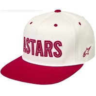 Καπέλο ALPINESTARS BILL SNAPBACK STADIUM OFF WHITE/RED