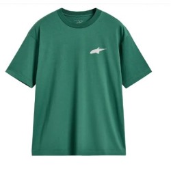 Μοτοσικλετιστικό μπλουζάκι ALPINESTARS CSF OVERSIZED CHECKBACK GREEN Μοτοσικλετιστικό μπλουζάκι ALPINESTARS CSF OVERSIZED CHECKBACK GREEN