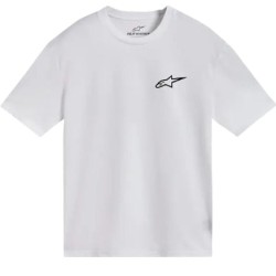 Μοτοσικλετιστικό μπλουζάκι ALPINESTARS CSF COMBO BACK WHITE/BLACK Μοτοσικλετιστικό μπλουζάκι ALPINESTARS CSF COMBO BACK WHITE/BLACK
