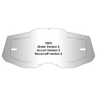 Πλάκα για γυαλιά AIRSCREEN - 100% STRATA2/ACCURI2/RACECRAFT2 (Με κουμπώματα)