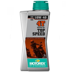 Λάδι μηχανής MOTOREX Top Speed 4T 10W/40 - 1 λίτρο Λάδι μηχανής MOTOREX Top Speed 4T 10W/40 - 1 λίτρο