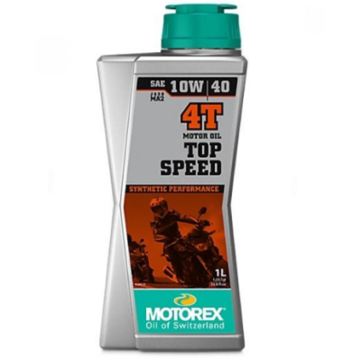 Λάδι μηχανής MOTOREX Top Speed 4T 10W/40 - 1 λίτρο