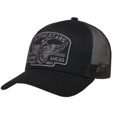 Καπέλο ALPINESTARS CRV BILL TRUCK HERITAGE PATCH BLACK/GRY