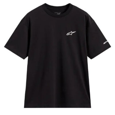 Κοντομάνικο μπλουζάκι ALPINESTARS CSF OVERSIZED MANDATE BK