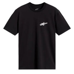Κοντομάνικο μπλουζάκι ALPINESTARS METEOR BLACK Κοντομάνικο μπλουζάκι ALPINESTARS METEOR BLACK