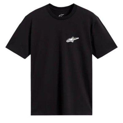 Κοντομάνικο μπλουζάκι ALPINESTARS METEOR BLACK