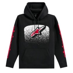 Μοτοσικλετιστικό φούτερ ALPINESTARS OBSESSED BLACK Μοτοσικλετιστικό φούτερ ALPINESTARS OBSESSED BLACK