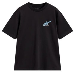 Μοτοσικλετιστικό μπλουζάκι ALPINESTARS SS CSF GHOST BK