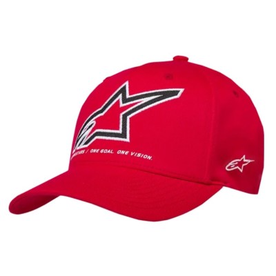 Καπέλο ALPINESTARS BILL LINEOUT RED