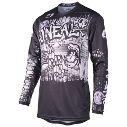 Παιδική μπλούζα motocross O'NEAL ELEMENT RANCID BLACK/GRAY V.27 Παιδική μπλούζα motocross O'NEAL ELEMENT RANCID BLACK/GRAY V.27