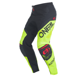 Παντελόνι motocross O'NEAL ELEMENT FACTOR BLACK/NEON YELLOW V.27