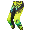 Παιδικό παντελόνι μοτοκρός O'NEAL ELEMENT NOVA NEON YELLOW V.27