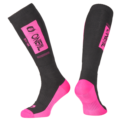Θερμικές κάλτσες O'NEAL PRO MX RW BLACK/PINK V.27