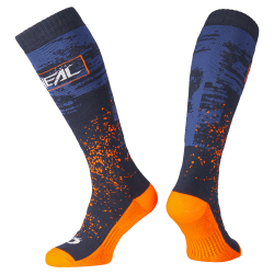Θερμικές κάλτσες O'NEAL PRO MX PAINT BLUE/ORANGE V.27 Θερμικές κάλτσες O'NEAL PRO MX PAINT BLUE/ORANGE V.27