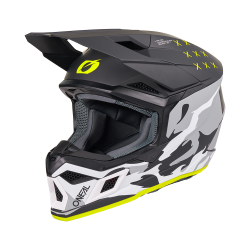 Κράνος Motocross O'NEAL 3SERIES HEAT BLACK/GRAY V.27