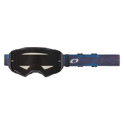 Γυαλιά Motocross O'NEAL B-22 PAINT BLUE/ORANGE - GRAY
