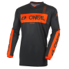 Μπλούζα Μοτοκρός O`NEAL ELEMENT RACEWEAR BLACK/ORANGE V.27
