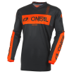 Μπλούζα Μοτοκρός O`NEAL ELEMENT RACEWEAR BLACK/ORANGE V.27 thumb
