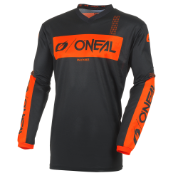 Μπλούζα Μοτοκρός O`NEAL ELEMENT RACEWEAR BLACK/ORANGE V.27