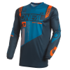 Μπλούζα Μοτοκρός O`NEAL ELEMENT FACTOR BLUE/ORANGE V.27