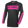 Γυναικεία μπλούζα motocross O`NEAL ELEMENT RACEWEAR BLACK/PINK V.27