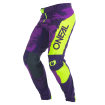 Παντελόνι motocross O'NEAL MAYHEM PAINT PURPLE/NEON YELLOW V.27 thumb