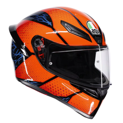 Κράνος μηχανής AGV K1 S SPEEDARMOR BLACK/ORANGE/BLUE
