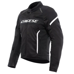 Υφασμάτινο μπουφάν μηχανής DAINESE AIR FRAME 3 TEX BLACK/BLACK/WHITE
