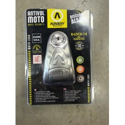 Συσκευή κλειδώματος δίσκου AUVRAY BLOCK ALARM D 14 INOX SRA - αποσυσκευασμένο κομμάτι Συσκευή κλειδώματος δίσκου AUVRAY BLOCK ALARM D 14 INOX SRA - αποσυσκευασμένο κομμάτι
