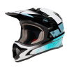 Παιδικό κράνος ποδηλάτου O'NEAL SONUS BLOX BLACK/WHITE/TEAL V.27