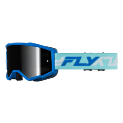 Γυαλιά Motocross FLY RACING Zone Blue/White/Black - Mirror/Smoke Lens Γυαλιά Motocross FLY RACING Zone Blue/White/Black - Mirror/Smoke Lens