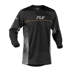 Μπλούζα Motocross FLY RACING Patrol Jersey - Μαύρο/Γκρι