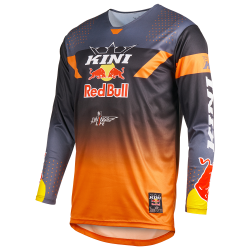 Μπλούζα Motocross KINI RED BULL MXC 2.0 GRAY/ORANGE