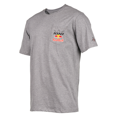 Μπλουζάκι KINI RED BULL PT TEE 1.0 ΓΚΡΙ