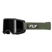 Γυαλιά Motocross FLY RACING Focus Sand Goggle Green/Black - Dark Smoke Lens thumb