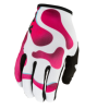 Γάντια Μοτοκρός FLY RACING Lite White/Pink/Blue