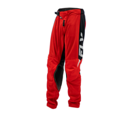 Παιδικό παντελόνι μοτοκρός FLY RACING Kinetic Mesh Youth- Κόκκινο / Μαύρο / Λευκό