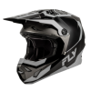 Παιδικό κράνος μοτοκρός FLY RACING Formula Charge- Μαύρο/Γκρι/Ανοιχτό Γκρι