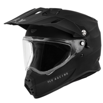 Κράνος Enduro FLY RACING Trekker - Μαύρο Ματ