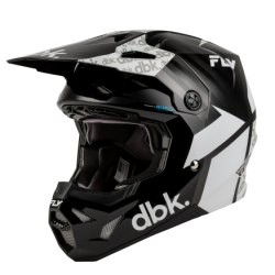 Κράνος Motocross FLY RACING Formula CP DBK - Μαύρο/Λευκό/Γκρι Κράνος Motocross FLY RACING Formula CP DBK - Μαύρο/Λευκό/Γκρι