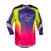 Μπλούζα Μοτοκρός FLY RACING F-16 Raze - Purple/Red/Yellow