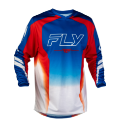 Μπλούζα Motocross FLY RACING F-16 Raze - Κόκκινο/Λευκό/Μπλε